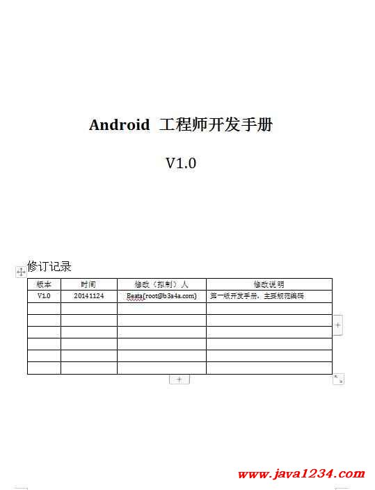 Android 開發(fā)工程師手冊(cè)V1.0 PDF 下載 圖1