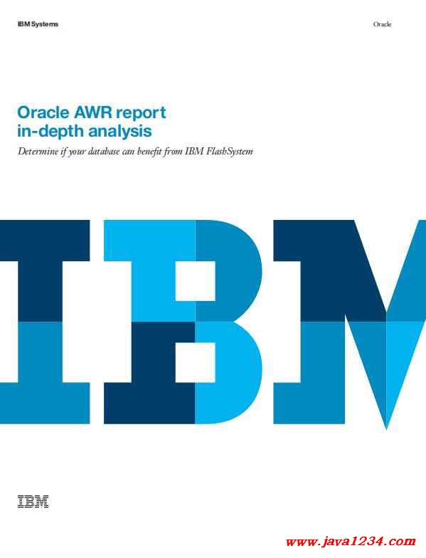 Oracle AWR report in-depth analysis PDF 涓嬭澆 鍥?