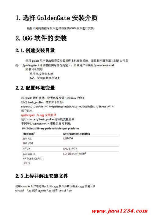 LINUX安裝OGG及配置 PDF 下載 圖1