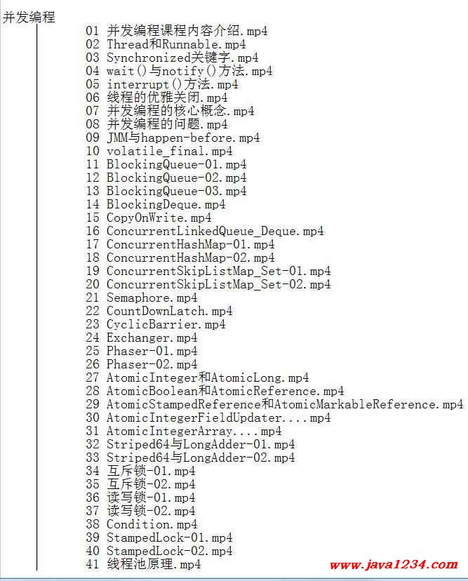 java并發(fā)編程實(shí)戰(zhàn) 視頻教程 下載 圖1